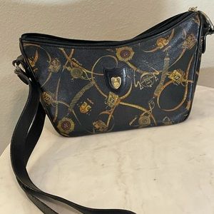 Vintage Mark Cross Signature Equestrian Crossbody